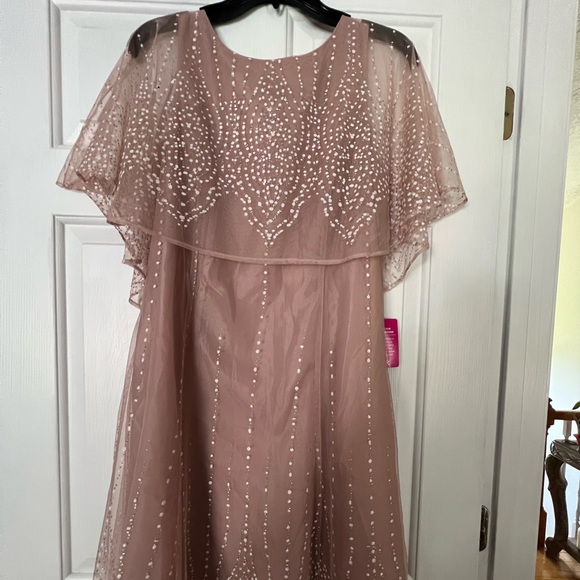 Gabby Skye sheer dress size 14 Junior - Picture 3 of 3